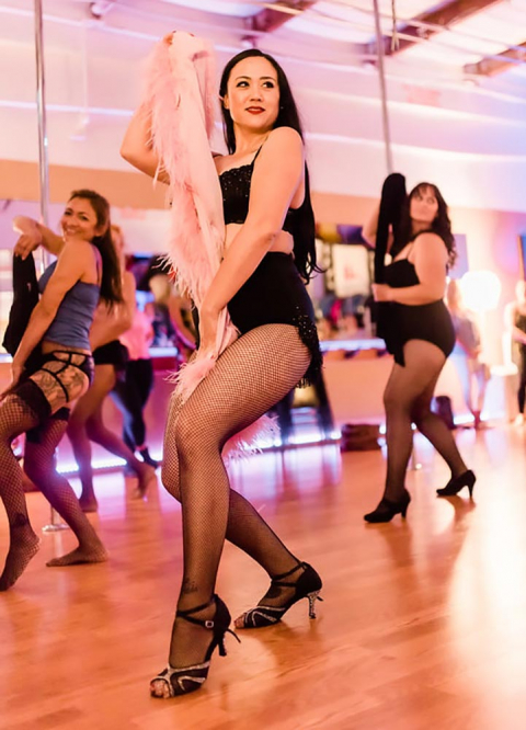 Enjoy an awesome night of dancing at one of our pole studio parties